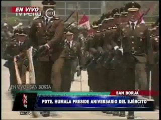 Ollanta Humala participó en ceremonia por Batalla de Ayacucho y Día del Ejército