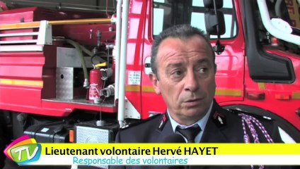 Sainte Barbe pour les Pompiers Dacquois