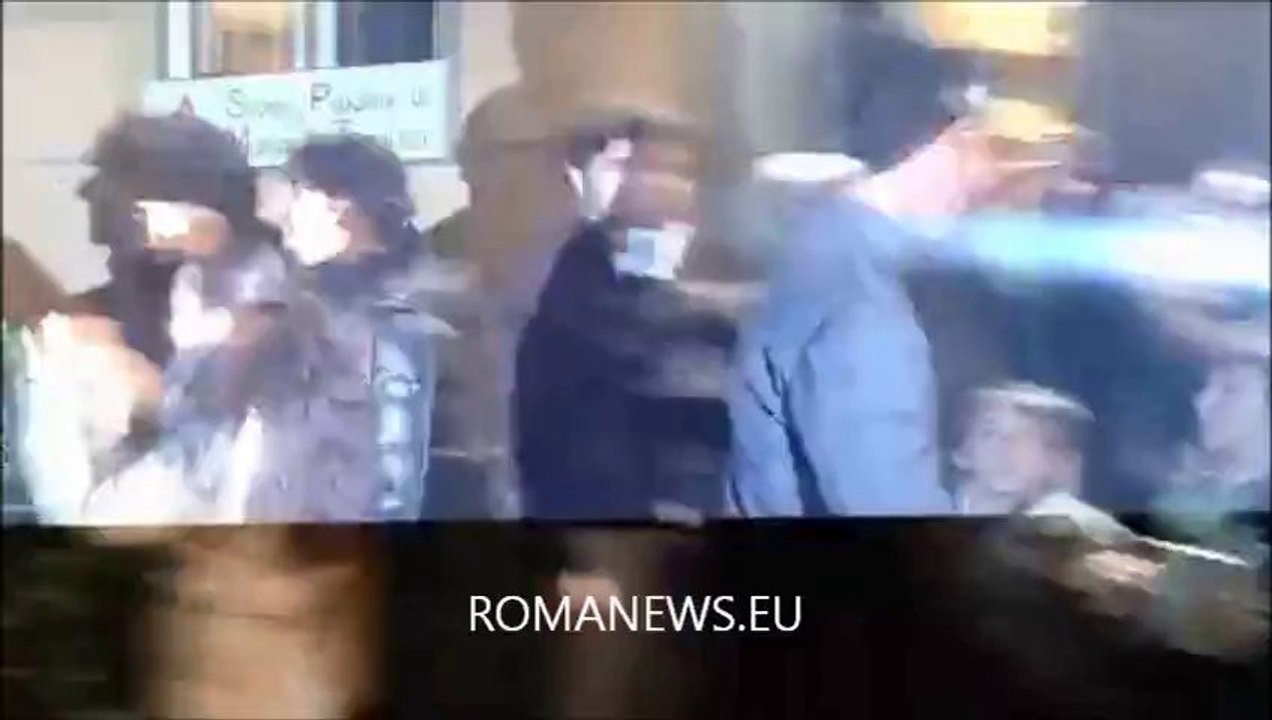 Cena Natale AS Roma - Arrivo De Sanctis, Maicon...