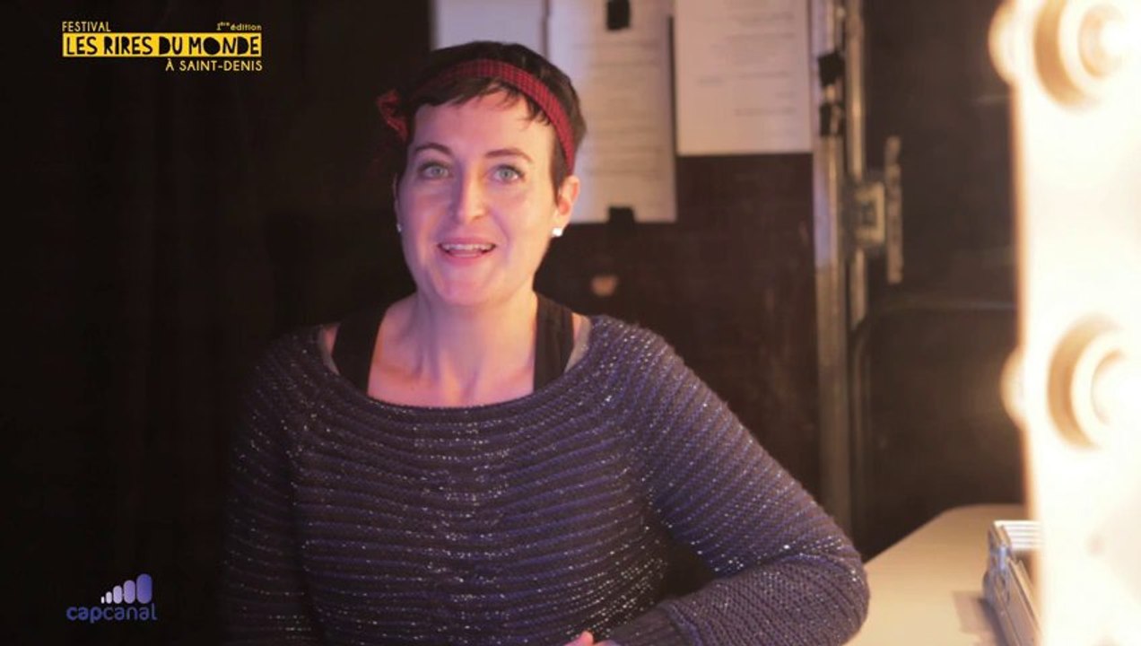 ITW Festival Rires du monde, Pauline Cartoon (2013)