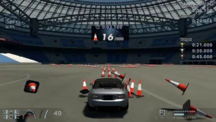 Gran Turismo 6 - Coffee Break - Cone Challenge Trial 1 - Gold