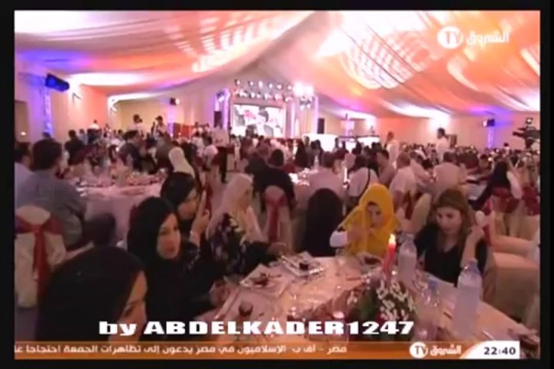 تصريح الفنان القدير ياسر العظمة لقناة الشروق عن مرايا 2013 في الجزائر