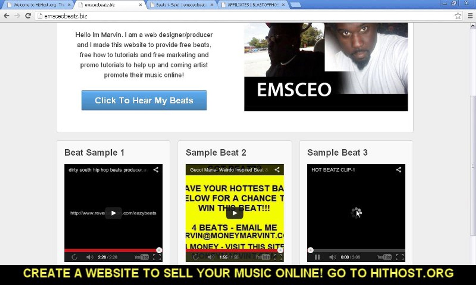 sell your beats online for free