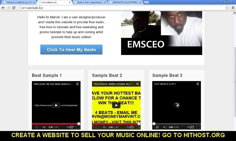 sell hip hop beats online