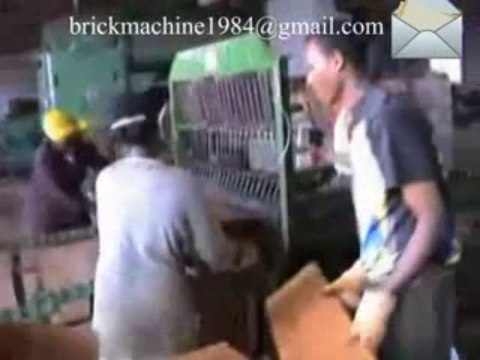 semi fábrica de tijolos automática com Hoffman forno( firedbrickmachine.com)