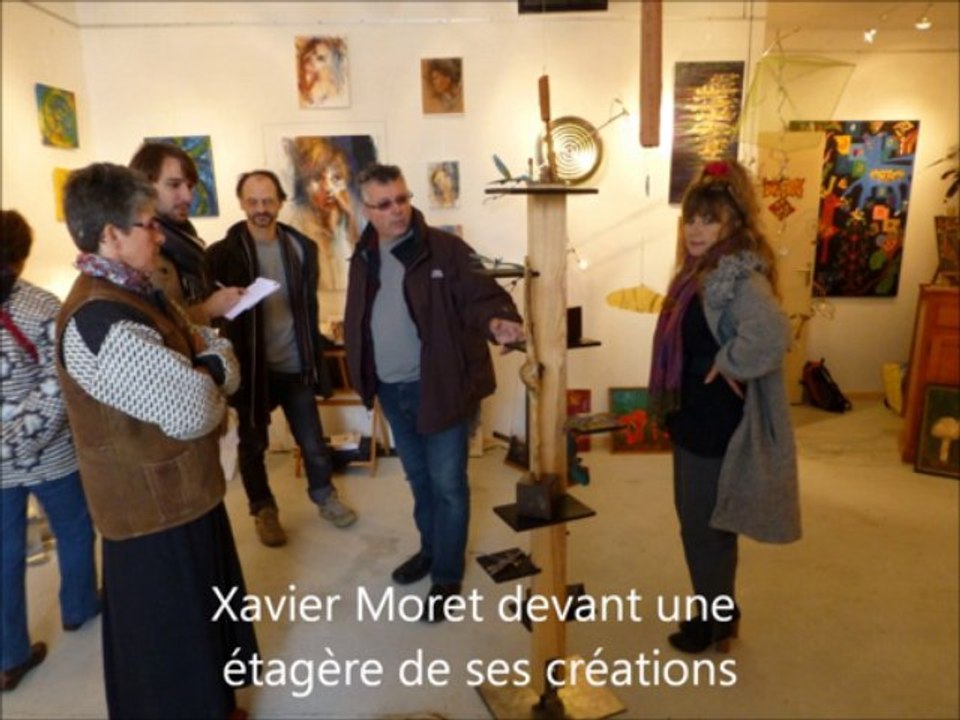 Expo "ouverture des ateliers-galeries d'artistes en Loiret 2013 - La Faramine - Mueng sur Loire