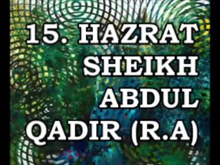 Shajra Tayyaba Khandane Aalia Qadria Tartoosia