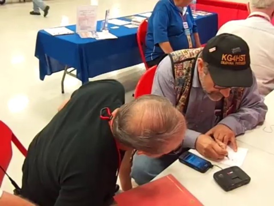TRAK Amateur Radio Istanbul Turkey QSO with Tampa FL Hamfest 2
