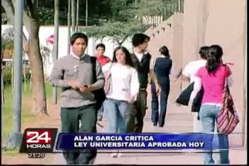 Alan García saludó posible candidatura presidencial de Gaston Acurio