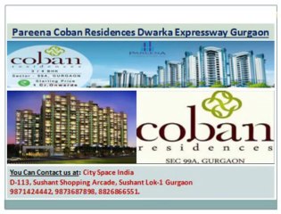 Pareena dwarka expressway sector 99a!!^^9873687898^^!!Upcoming Project Gurgaon