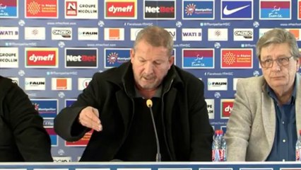 Conférence de presse (2e partie) : Rolland Courbis