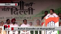 Rahul Gandhi : CM Sheila Dixit and Congress has changed the face of Delhi