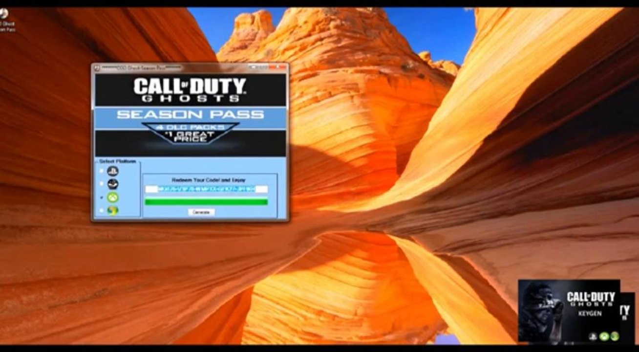 Free Call of Duty Ghosts Season pass generator December 2013