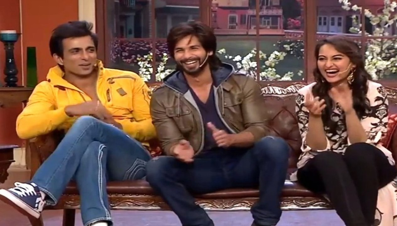 Comedy Nights With Kapil Shahid Kapoor Sonakshi Sinha 8th December 2013