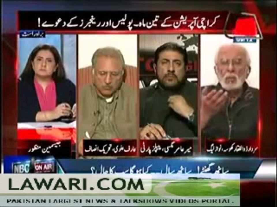 TONIGHT WITH JASMEEN (KARACHI OPERATION KE TEEN MAH POLICE OR RANGERS KE DHAWE!!) – 9TH DECEMBER 2013