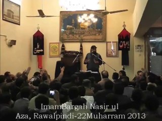 Shokat Raza Shokat-22Muharram2013