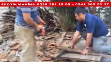 motorlu ağaç kesme testeresi