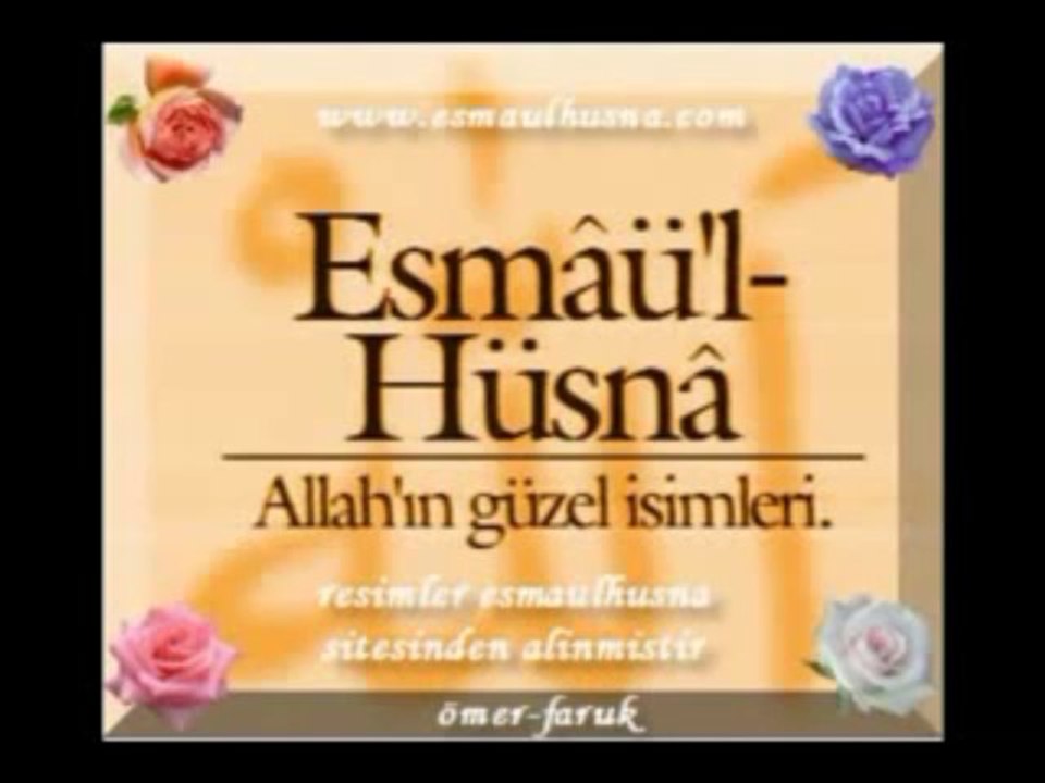 Esmaül Hüsna Faziletleri 2