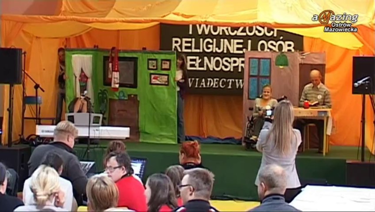 XI Przegląd Twórczości Religijnej Osób Niepełnosprawnych Ostrów Mazowiecka 2013