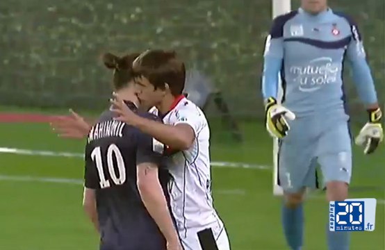 2013: Zlatan Ibrahimovic, un guerrier sur le terrain (zapping)