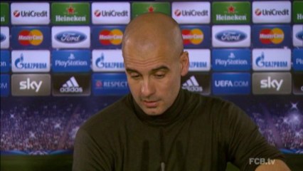 CALCIO: UEFA Champions League: Guardiola: "Voglio vincere girone a punteggio pieno"