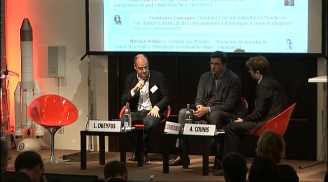 Replay Medias 2013 : Regards croisés : Louis Dreyfus, Groupe Le Monde et Carlo d'Asaro Biondo, Google