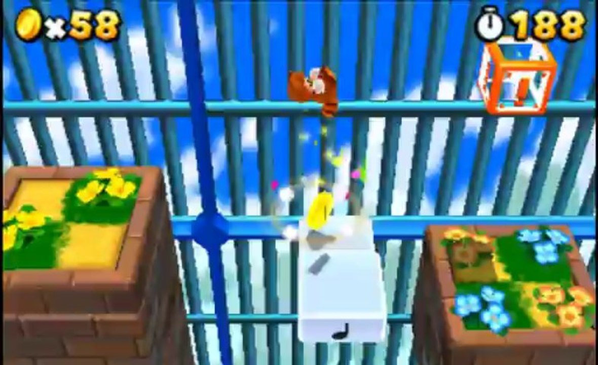 Super Mario 3D Land Walkthrough (3DS HD 1080p) Special World 2-1 All Star Coins 100%