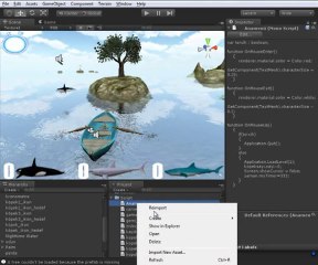 Unity 3D  ders 2