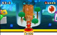 Super Mario 3D Land Walkthrough (3DS HD 1080p) Special World 3-2 All Star Coins 100%