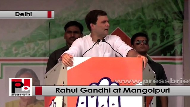 Rahul Gandhi: The one who fights and helps the weaker section is a Congressman