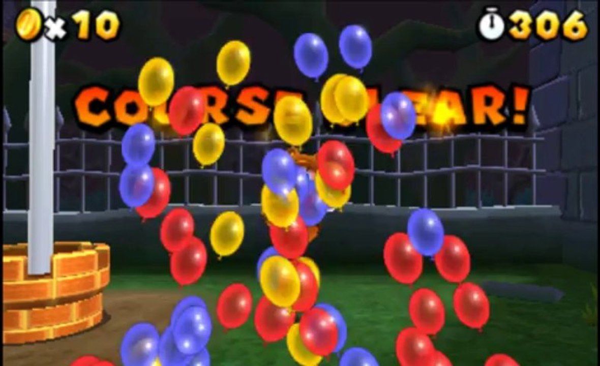 Super Mario 3D Land Walkthrough (3DS HD 1080p) Special World 4-2 All Star Coins 100%