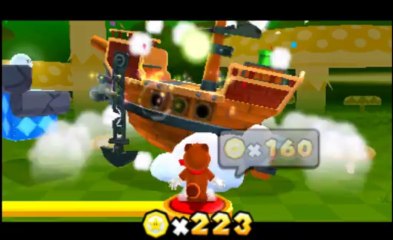 Super Mario 3D Land Walkthrough (3DS HD 1080p) Special World 4-5 All Star Coins 100%