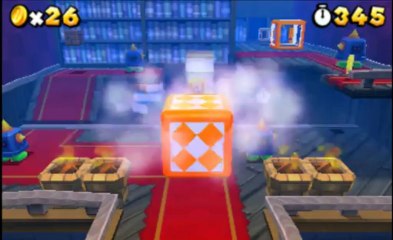 Super Mario 3D Land Walkthrough (3DS HD 1080p) Special World 5-5 All Star Coins 100%