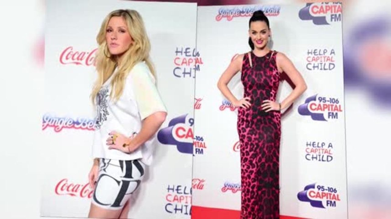 Katy Perry and Ellie Goulding Enjoy Poptastic Dinner Date