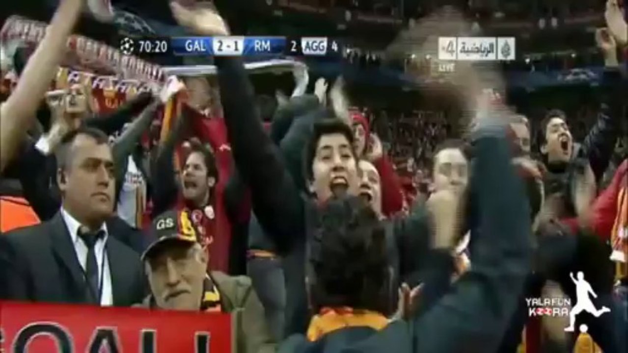 Galatasaray Spor Kulübü vs Real Madrid 3-2