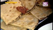 Riwayaton Ki Lazzat by Chef Saadat Siddiqi, Moli Ke Parathay, Lal Chatni & Lentil Soup, 10-12-13