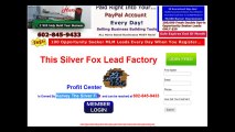 Work From Home and Get 100% Commissions - Make 100% Commissions Manager Silver Fox Lead Factory Give Away 100 Leads Daily