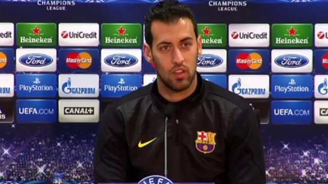 Busquets: Lo importante es que somos líderes en Liga y Champions