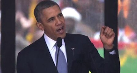 L'hommage à Mandela résumé en moins de 3 minutes