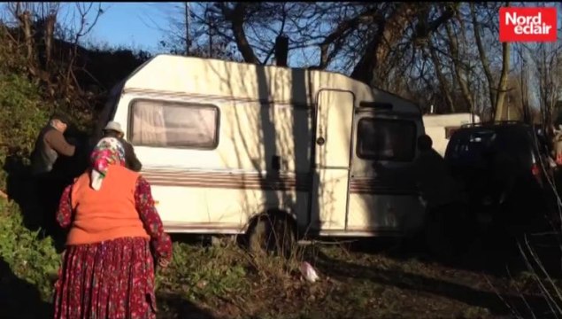 Une trentaine de caravanes de Roms évacuées de Wasquehal et Marcq-en-Barœul ce mardi