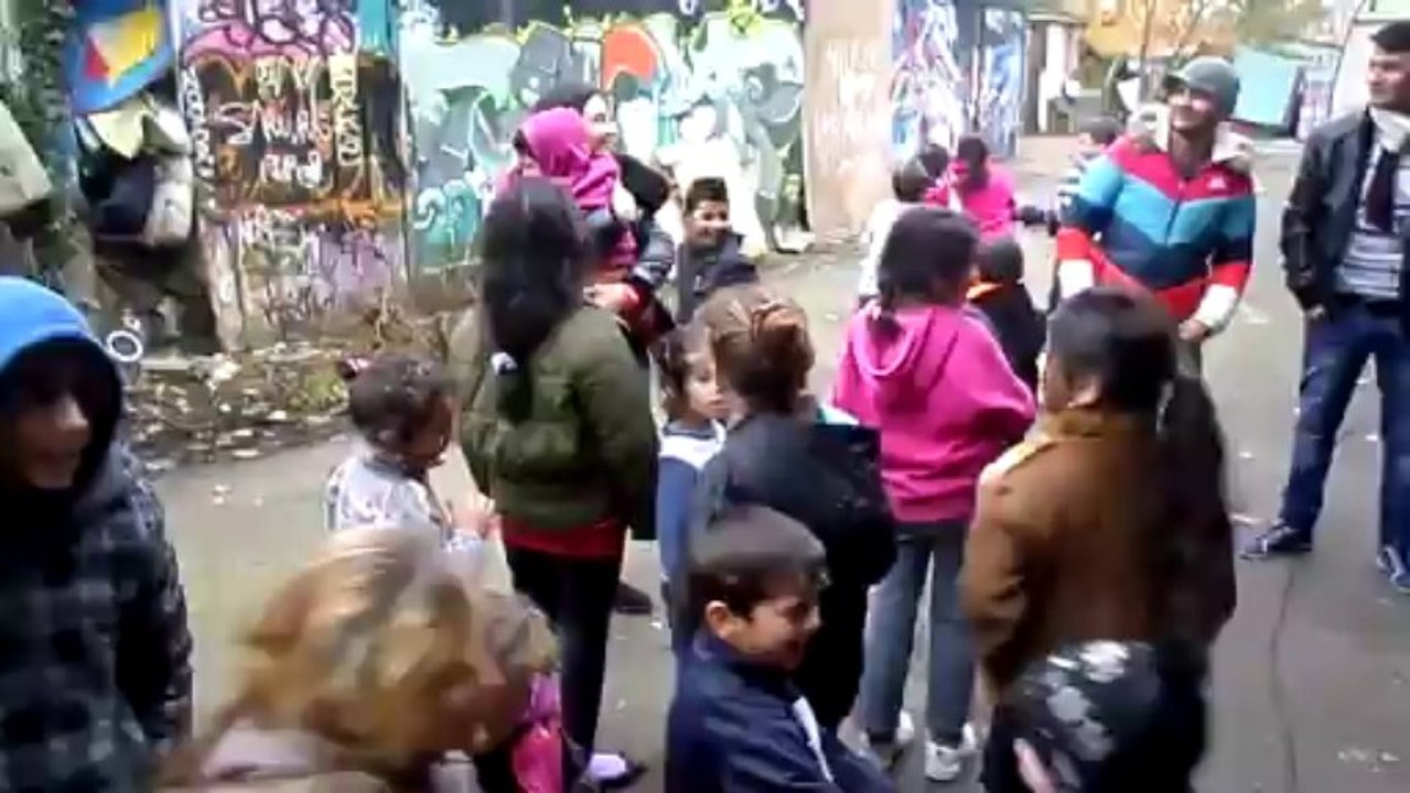 04-12-13 : Atelier éducatif sur le camp rom de Villebon