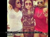 FUNKE AKINDELE & INI EDO ROCK SHORTS