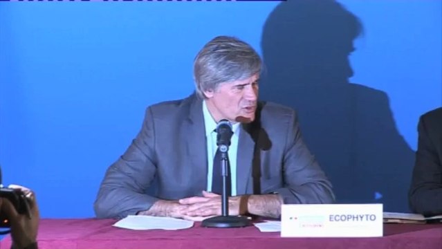 Conférence de presse à l'issue Conseil national d’orientation et de suivi du plan Ecophyto.