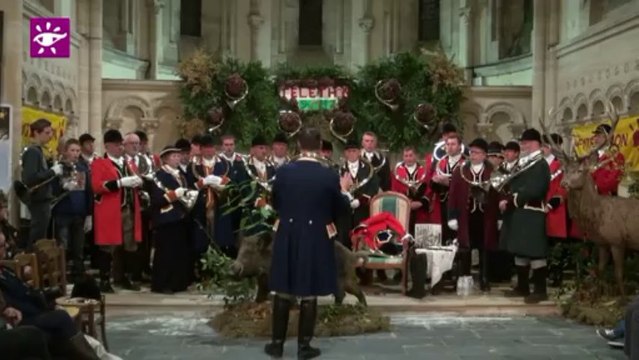 Téléthon Calvados 2013 - Molay-Littry Concert cors de chasse