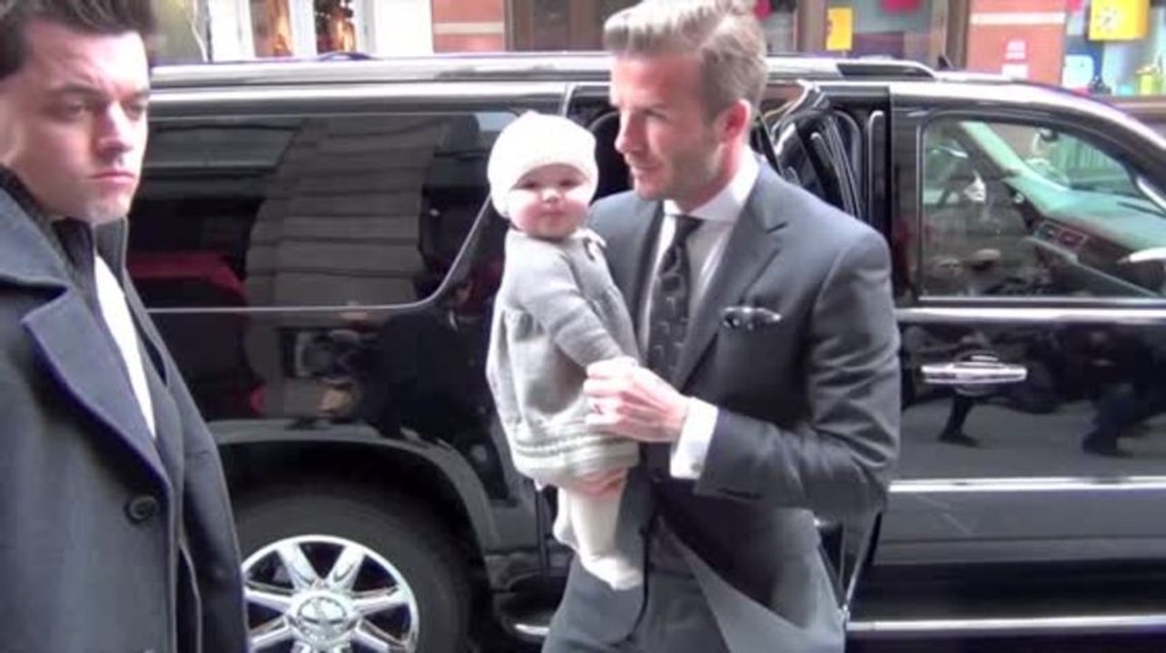Harper beckham ist ein kleines monster