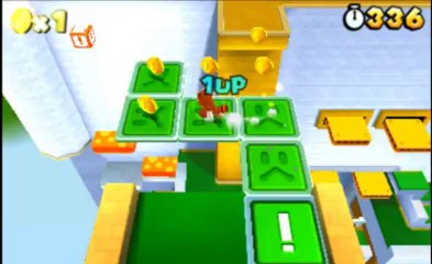 Super Mario 3D Land Walkthrough (3DS HD 1080p) World 2-1 All Star Coins 100%