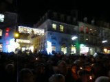 Une foule de personnes pour rendre hommage à Nelson Mandela à Quimper