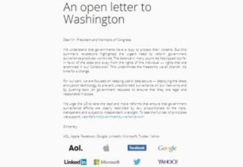 Reform Government Surveillance: One Letter To Rule Them All