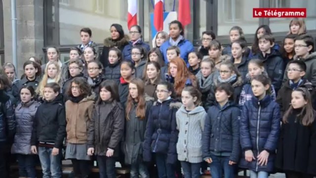 Saint-Brieuc. Lycéens martyrs : l'hommage de Robert Badinter