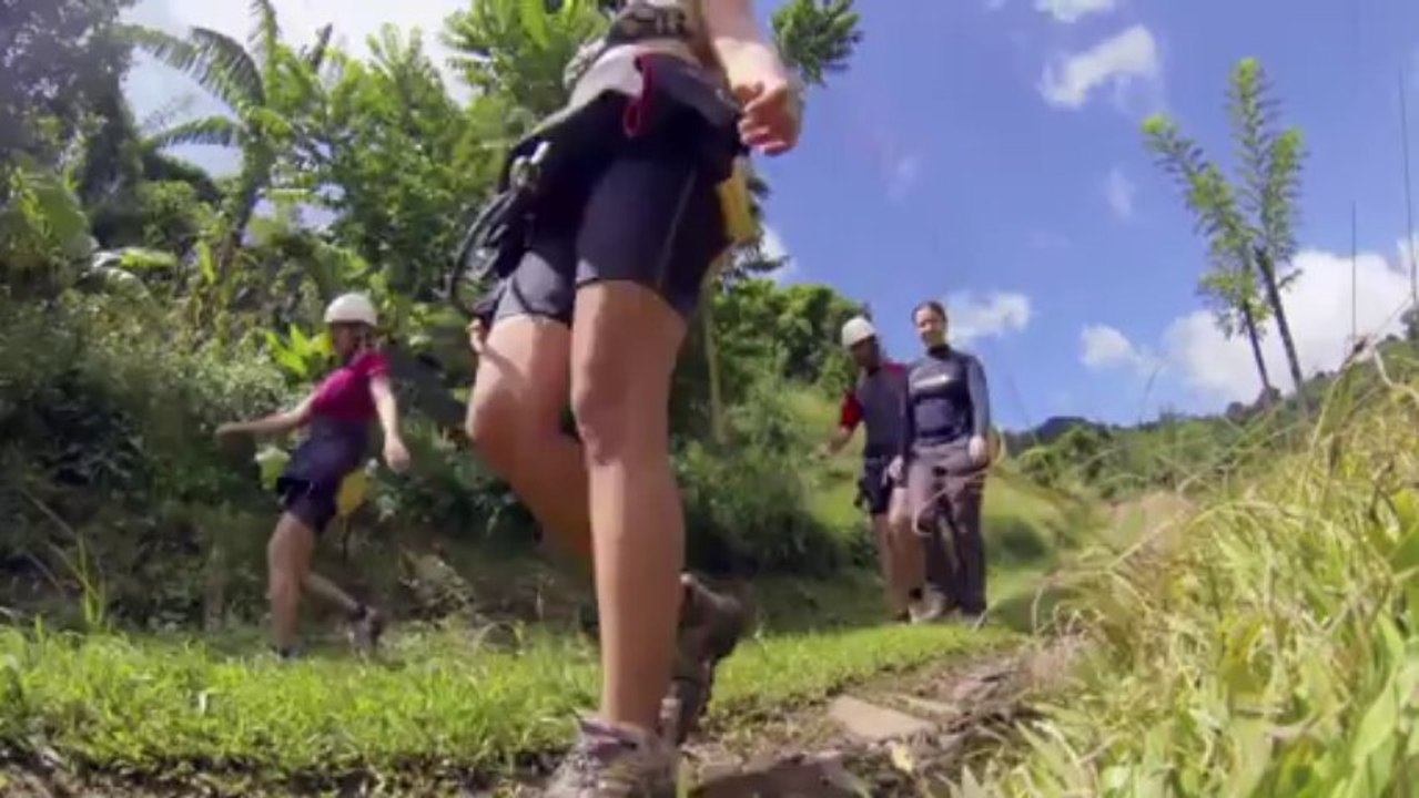 MECC - Canyoning -  Rivière Bas Mitan - Martinique - Octobre 2013